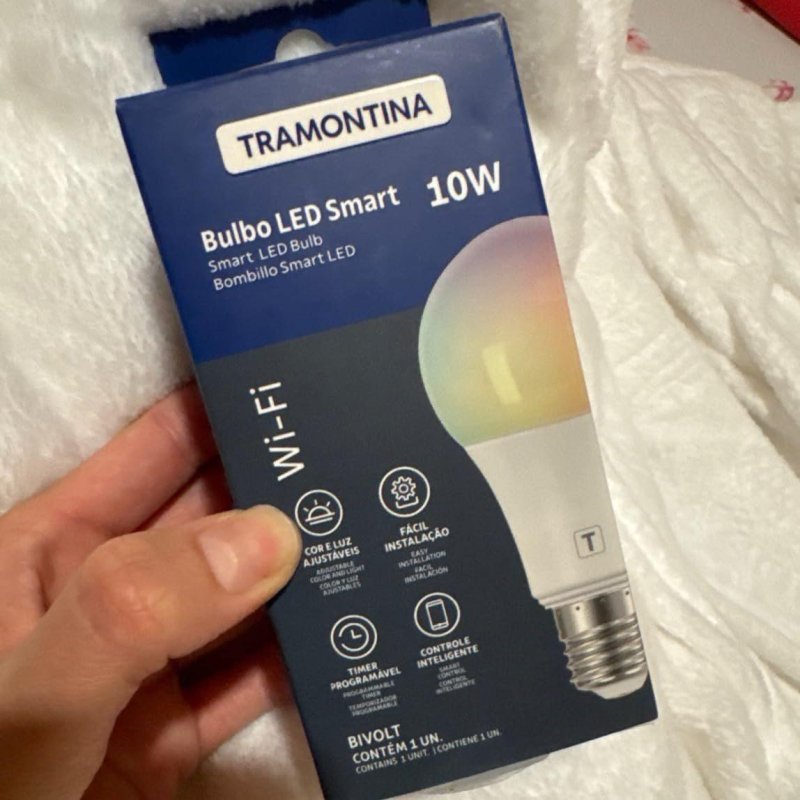 Tramontina Lâmpada Smart LED Inteligente E27 10W