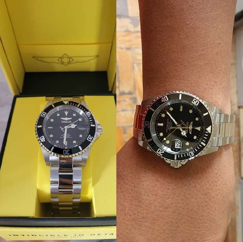 Invicta Relógio automático masculino Pro Diver Collection Coin-Edge