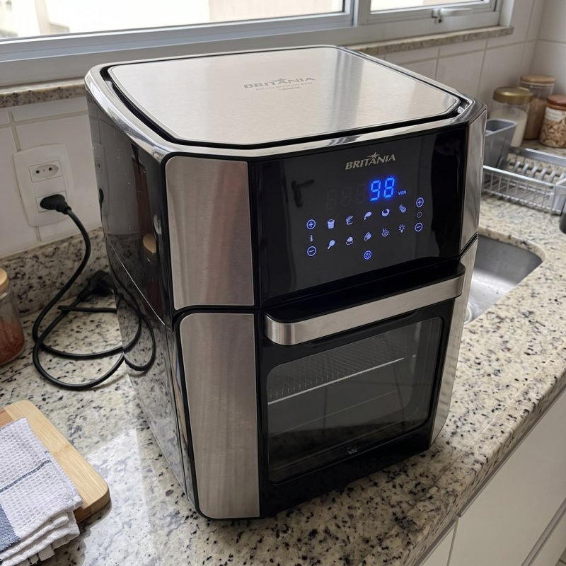Britânia Fritadeira Air Fry Oven BFR2100P, 220v 12 litros