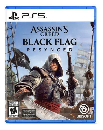 Jogo Assassins Creed Black Flag Resynced Ps5 Fisico