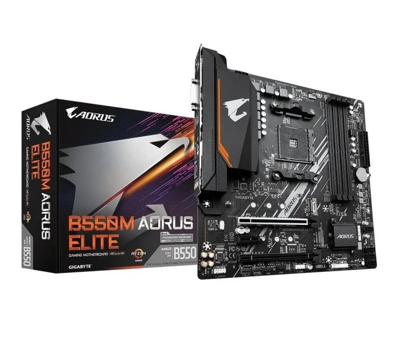 Placa-mãe Gigabyte Aorus B550m Aorus Elite Rev. 1.3