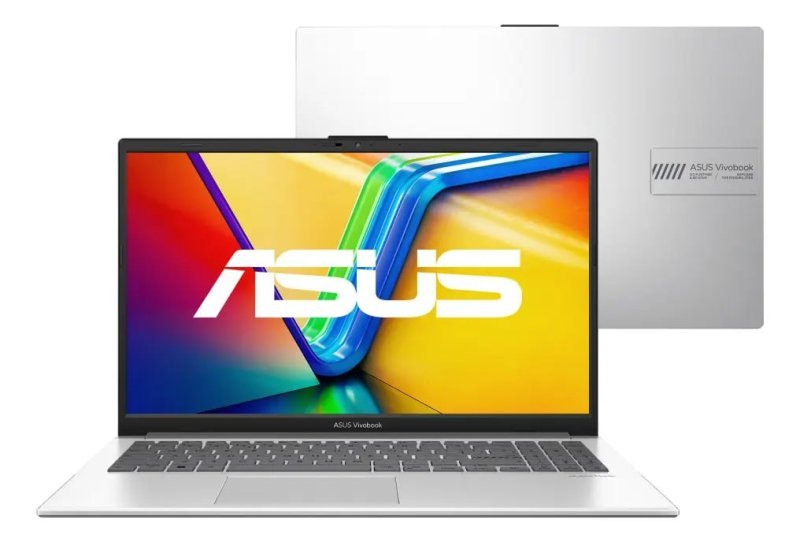 Notebook ASUS Vivobook Go E1504GA Intel Core i3-N305 4GB RAM 256GB SSD 15,6" Full HD Silver