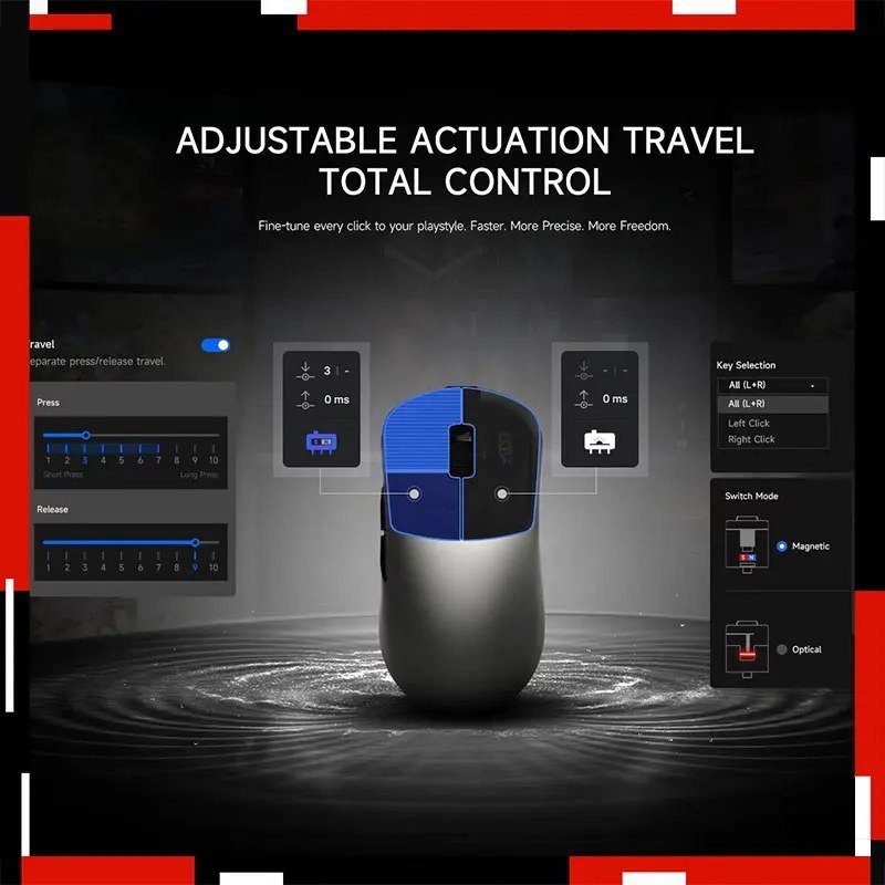 Mouse Magnético Leviathan V4 Gt