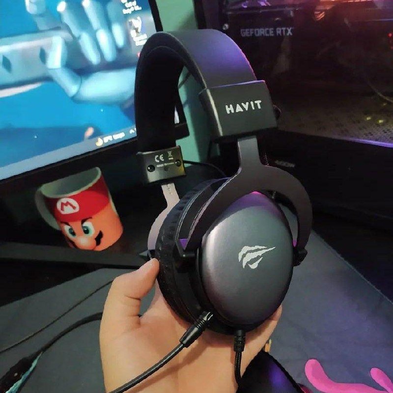 Headphone Fone de Ouvido com Fio Havit H2015D