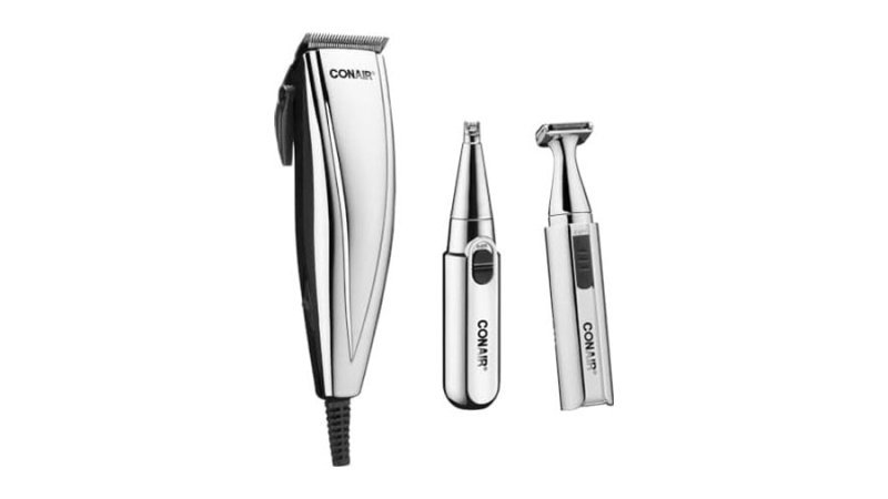 Máquina de Cortar Cabelo 3 em 1 Conair com Trimmer e Aparador de Nariz/Orelha 127V