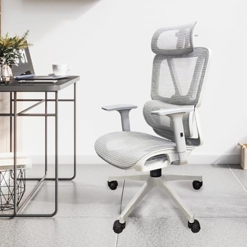 Cadeira de Escritório Ergonômica Python Fly em Malha