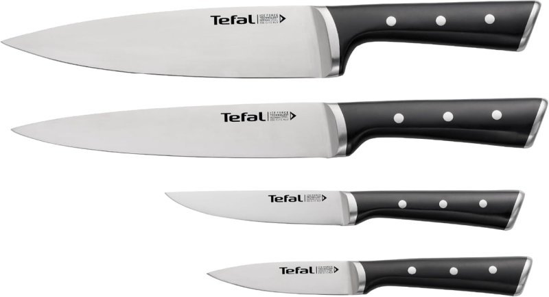 Tefal Ice Force K2324S74 Kit 4 Facas Aço Inox Alemão Forjadas