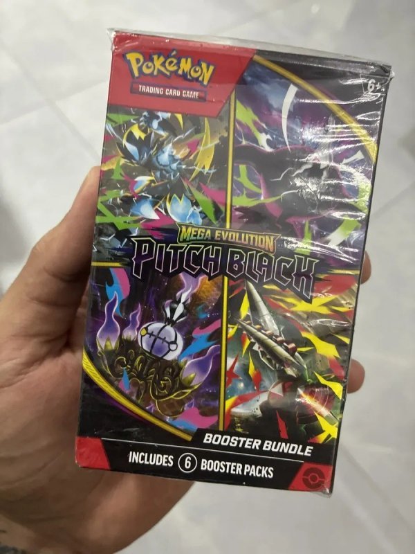 Pokémon TCG: Mega Evolution - Pitch Black - Em Inglês + Frete Grátis