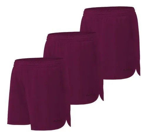 Kit 3 Shorts De Corrida Dry Alpha
