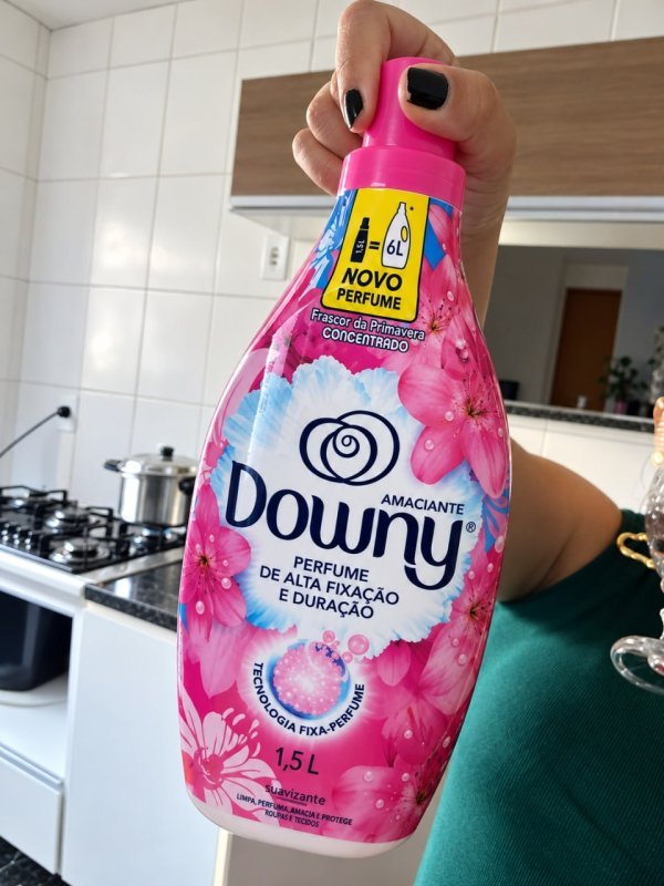 Downy Amaciante Concentrado Frescor Da Primavera 500mL Rende 2L