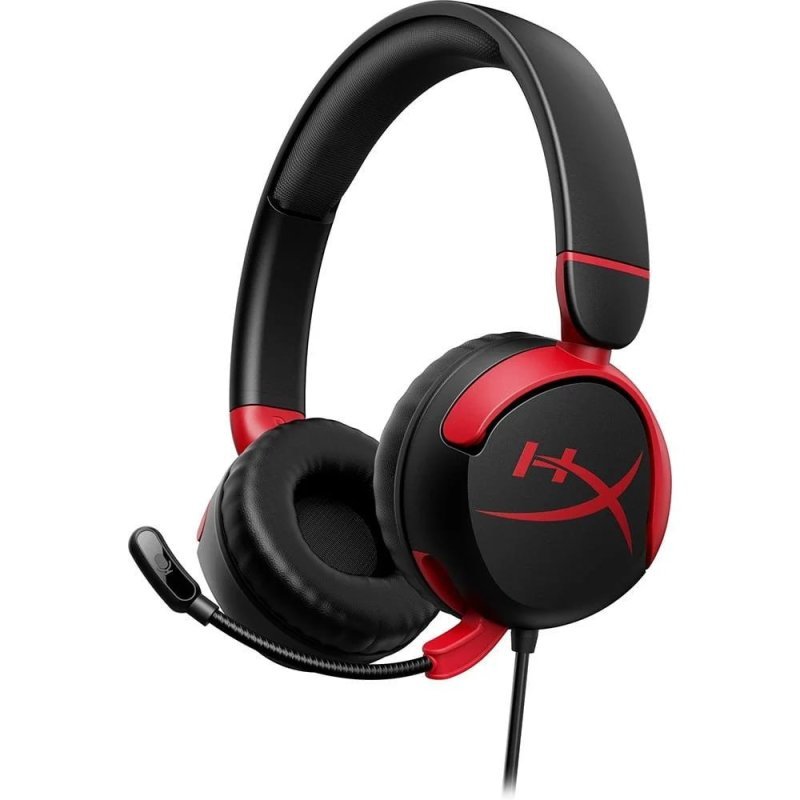 Headset Gamer Infantil HyperX Cloud Mini, Com Fio e Limitador de Volume, USB-C, Preto
