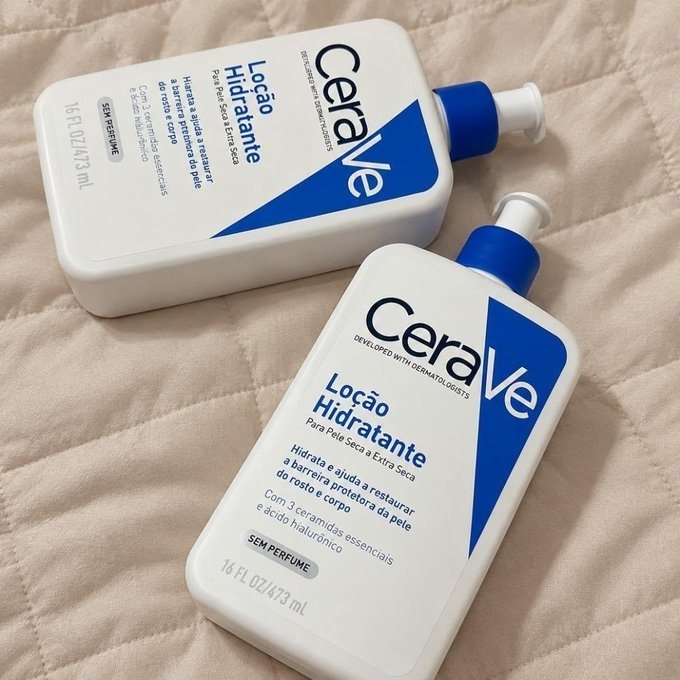 Loção Hidratante Sem Perfume 473ml CeraVe + Frete Grátis