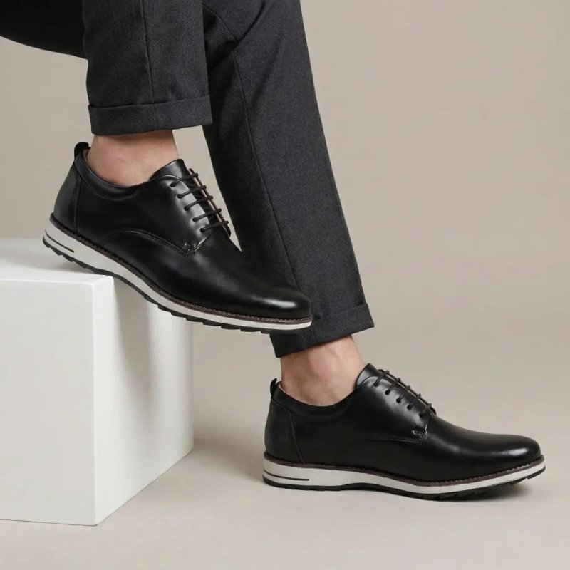 Sapato Social Masculino Oxford Casual Confortável Derby (37 ao 44)