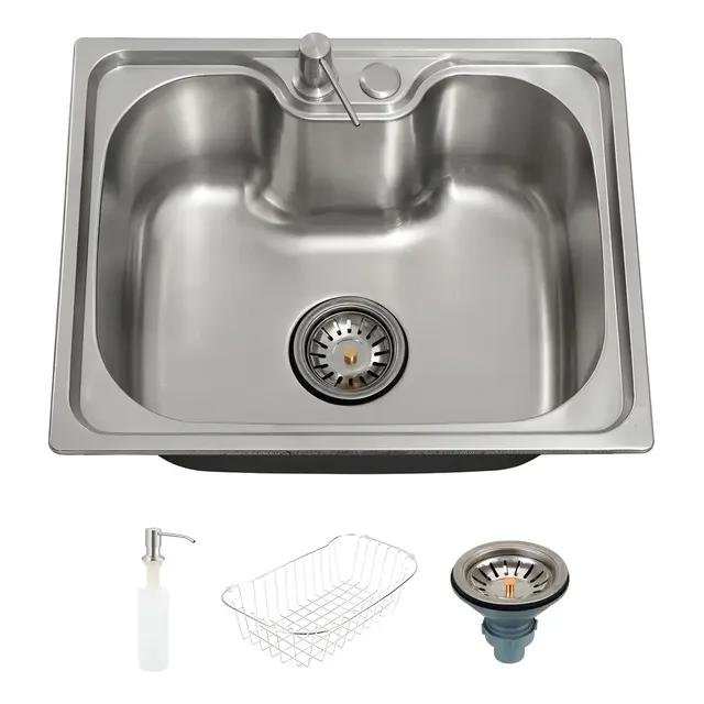 Cuba Gourmet para Cozinha Aço Inox 201 50x40cm Nawa Prata - Pingoo casa