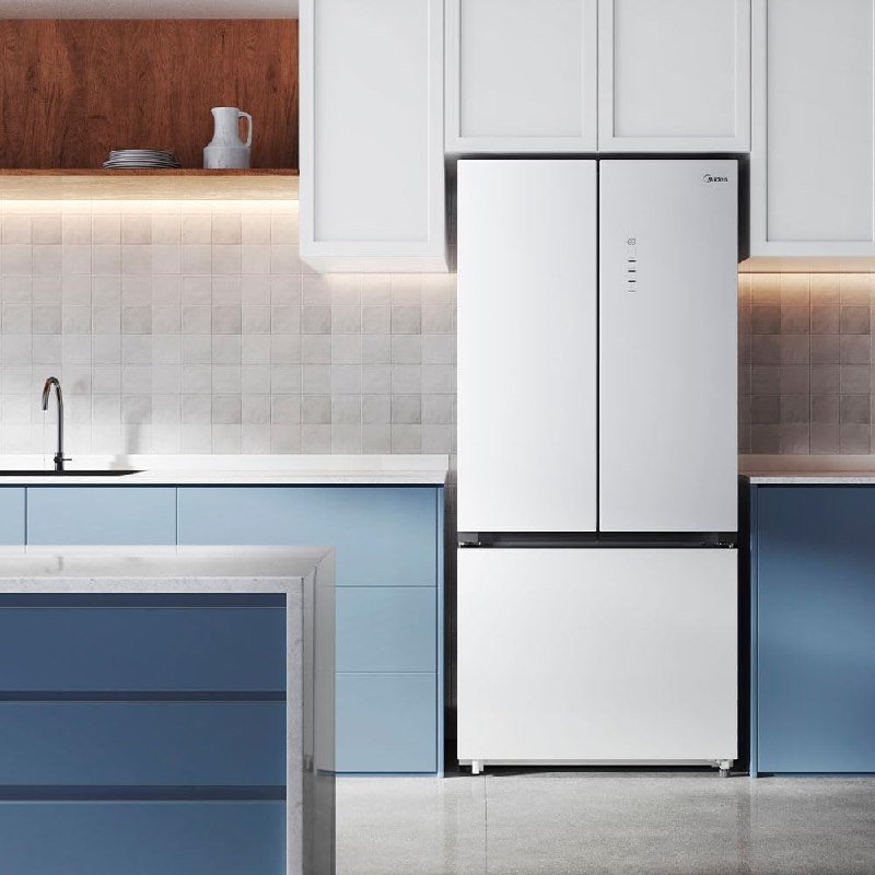 Geladeira Frost Free Multidoor 672L Inverter Branca Midea