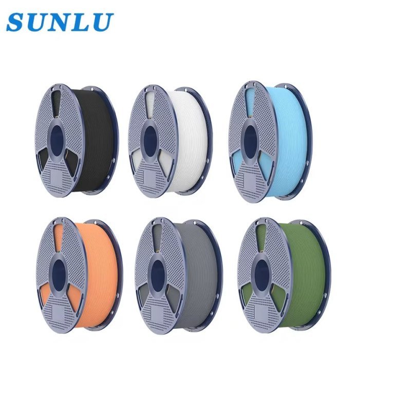 SUNLU Matte PLA 1,75mm 1KG – Filamento para Impressora 3D de Alta Velocidade até 600 mm/s