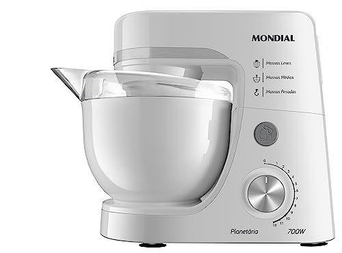 Batedeira Planetária Mondial Branco 700W 220V - BP-03-W