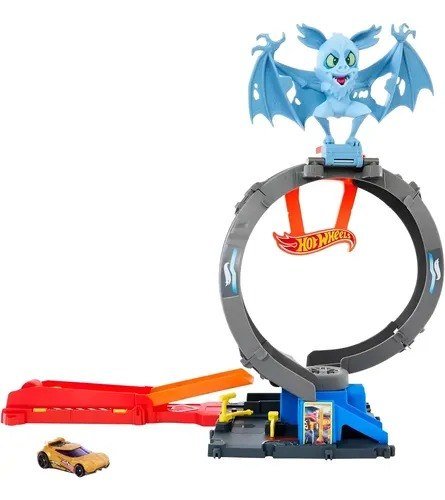 Pista Hot Wheels City Loop Ataque Do Morcego - Mattel 2024