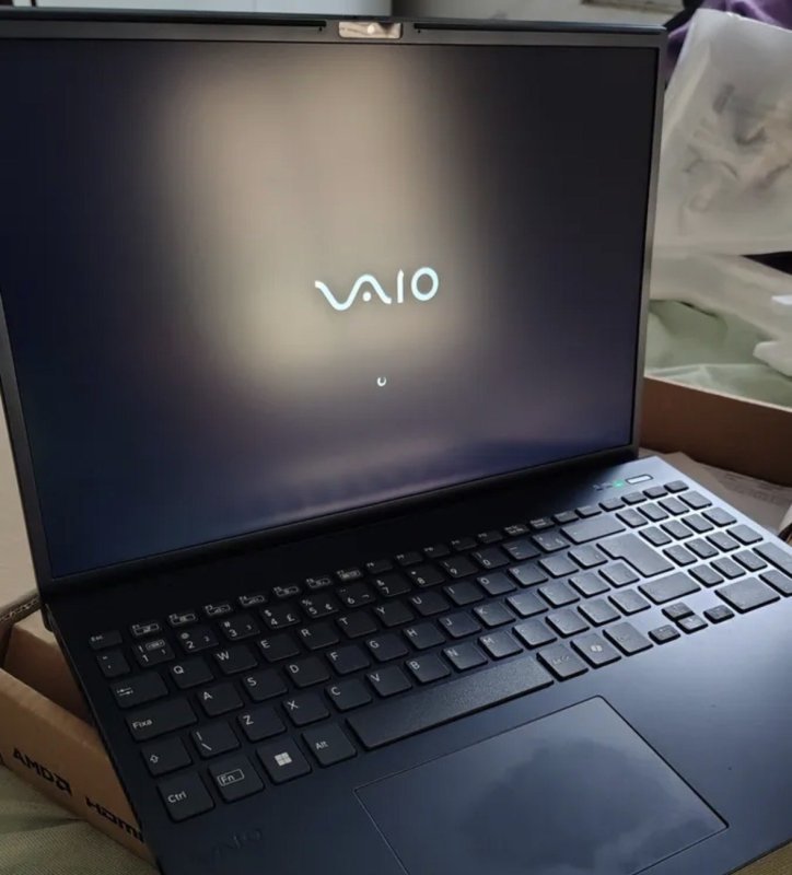 Notebook Vaio FE16 AMD Ryzen 7-5825U Linux 16GB RAM 512GB SSD