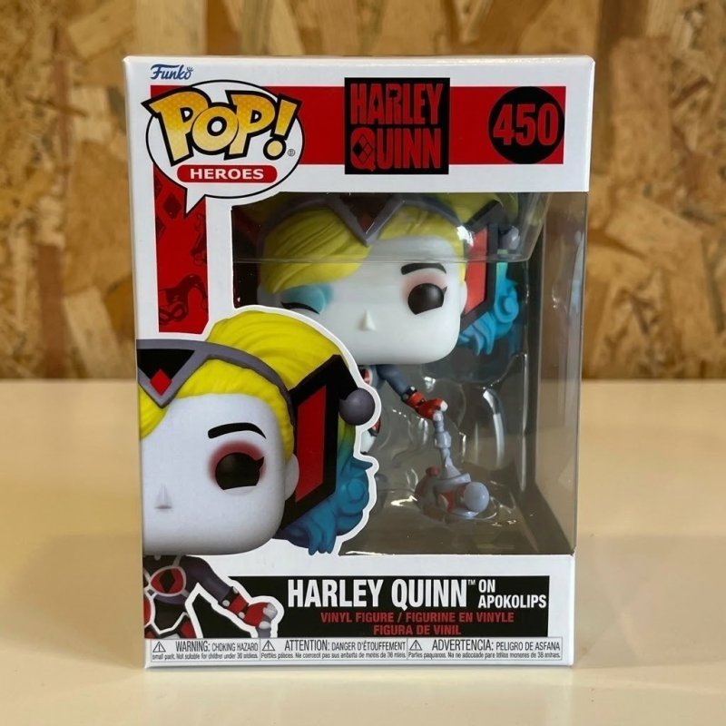 Boneco Funko Pop! DC Harley Quinn Arlequina Apokolips + Frete Grátis