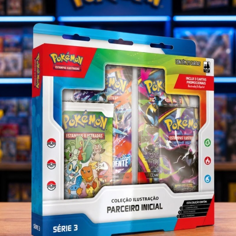 Box Coleção Ilustração Parceiro Inicial Serie 3 + Frete Grátis