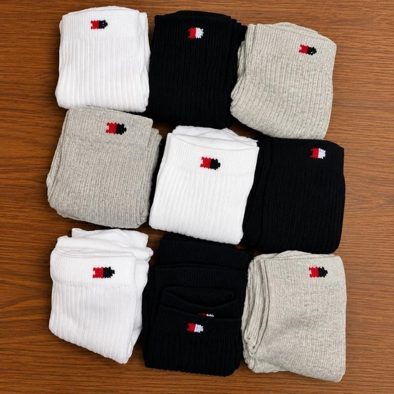 Kit Com 15 Pares Meias Algodão Cano Médio Sandrini (39-43)
