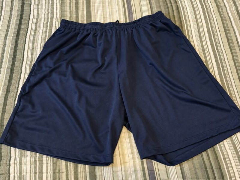 Short Masculino Liso De Futebol Sem Bolso Em Dry Fit