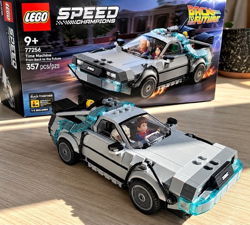 Máquina Do Tempo De Volta Para O Futuro #77256 (357 Peças) LEGO