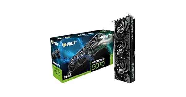 Palit RTX 5070 Infinity 3 12GB GDDR7 12.288 MB (Seminovo)