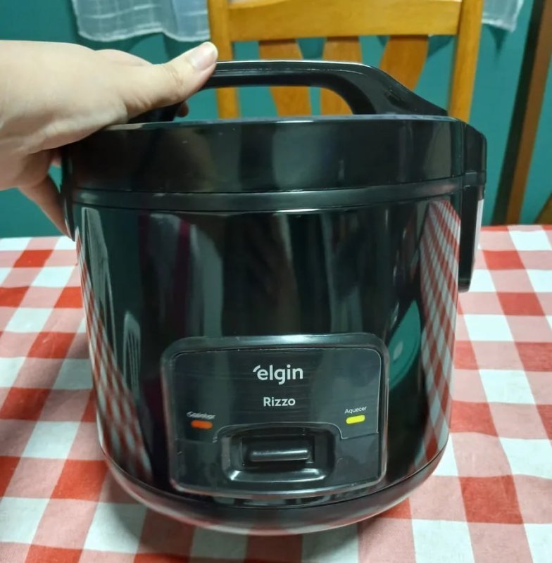 Panela De Arroz Elétrica Visio Rice Glass Elgin – 10 Xícaras 110V
