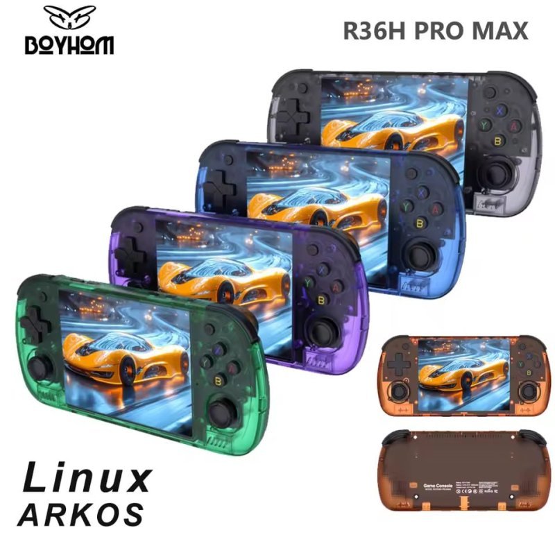Console Portatil BOYHOM R36H PRO Max 64GB