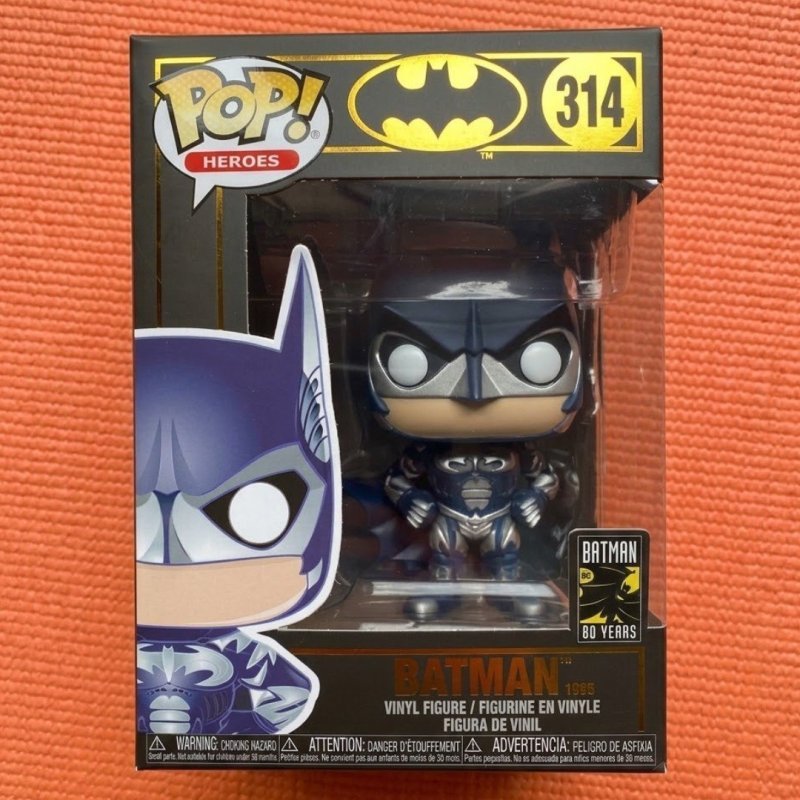 Boneco Funko Pop Batman 80th - Batman (1997) + Frete Grátis