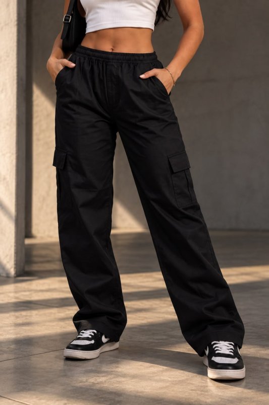 Calça Feminina Premium Levanta Bumbum Sarja 100%