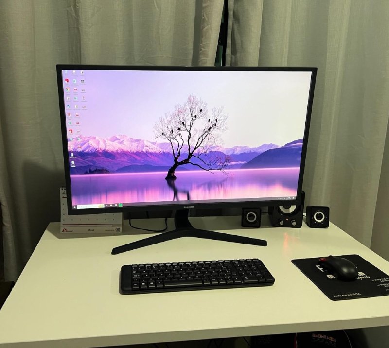 Monitor UHD Samsung 32", 4K, HDMI, Display Port, Freesync, Preto, Série UJ59