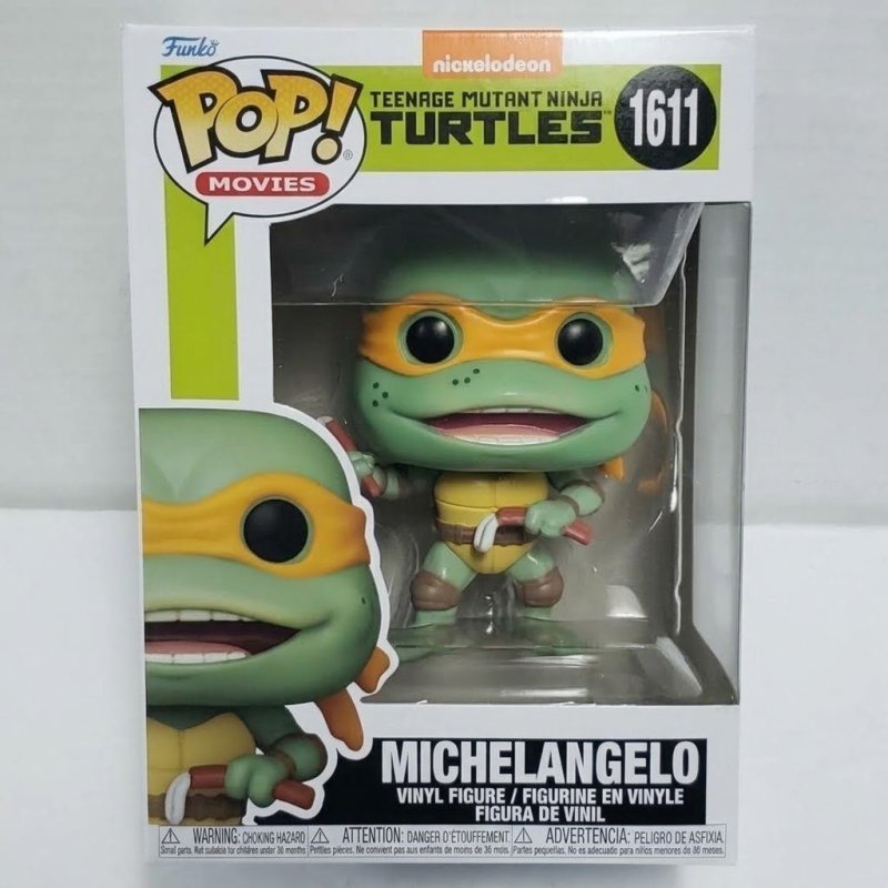 Funko Pop! As Tartarugas Ninja Michelangelo Nunchakus