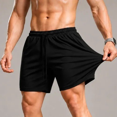 Short Praia Masculino Bermuda Tactel Elastano Academia