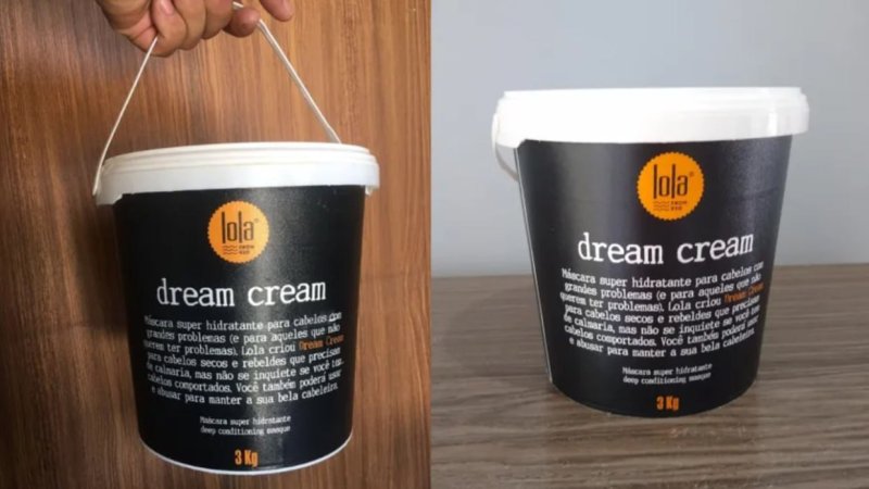 Lola Cosmetics Dream Cream Máscara Profissional 3kg