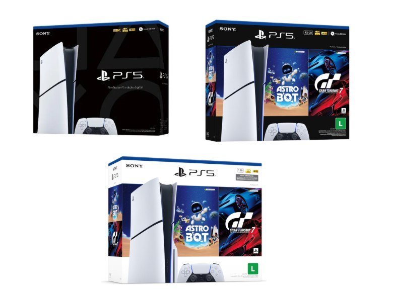Ofertas de Console PlayStation 5 Slim Edição Digital 825GB
