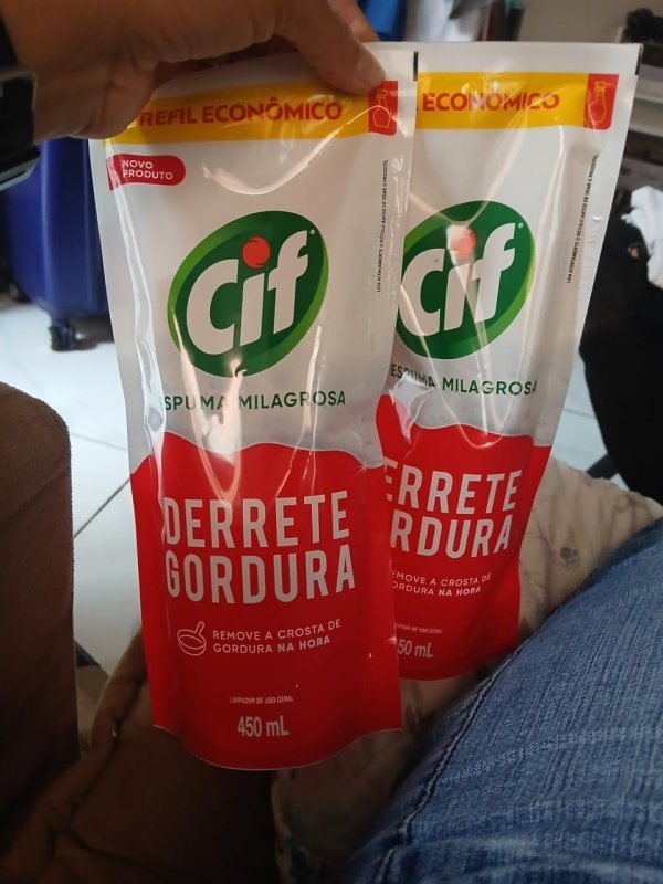 Refil Cif Limpador Especialista Derrete Gordura 450ml