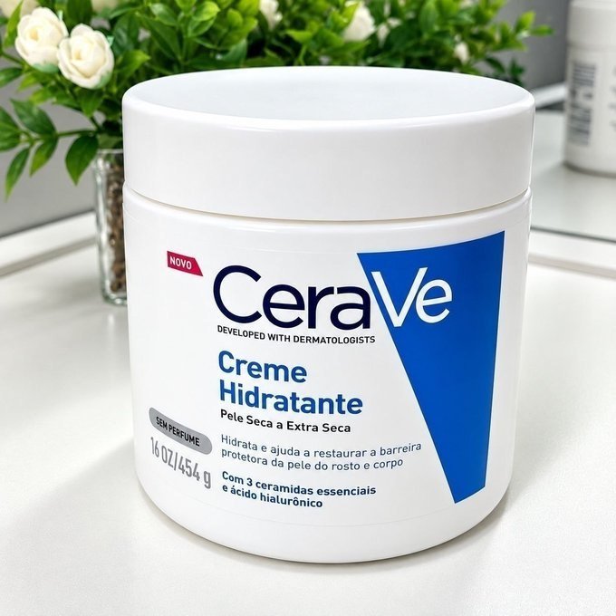 Creme Hidratante Corporal CeraVe 454g + Frete Grátis