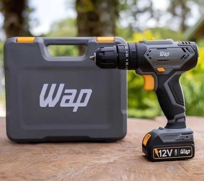 Parafusadeira e Furadeira De Impacto WAP Wf 12k4.2 + Frete Grátis