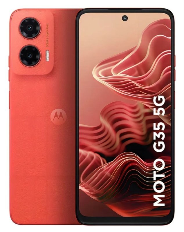 Smartphone Motorola Moto G35 5G 256GB 4GB RAM + 8GB RAM Boost Coral