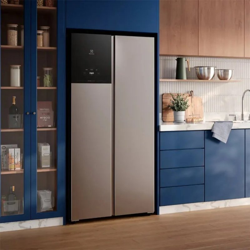Geladeira Electrolux Frost Free 431l Bivolt Inox (es40s)