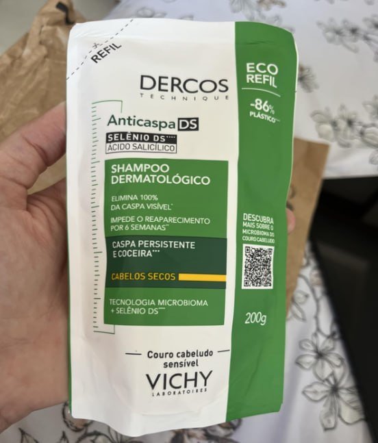Shampoo Vichy Dercos Anticaspa Refil 200g