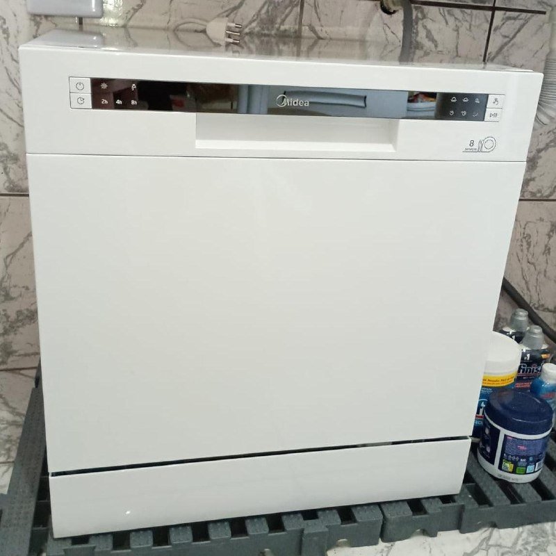 Lava Louças 8 Serviços Branco Touch Plus Midea