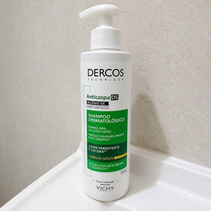 Shampoo Anticaspa Dercos Vichy 300g + Frete Grátis