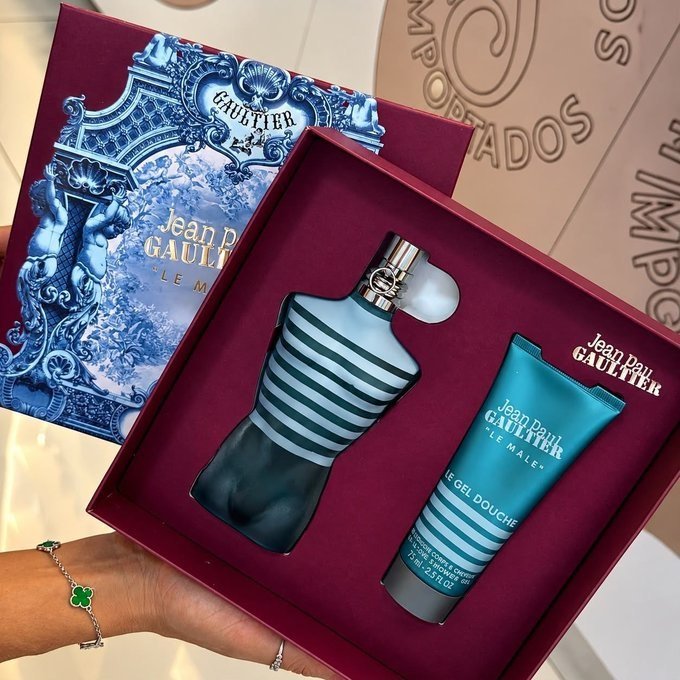 Kit Jean Paul Gaultier Le Male (Perfume EDT 75ml + Gel de Banho 75ml)