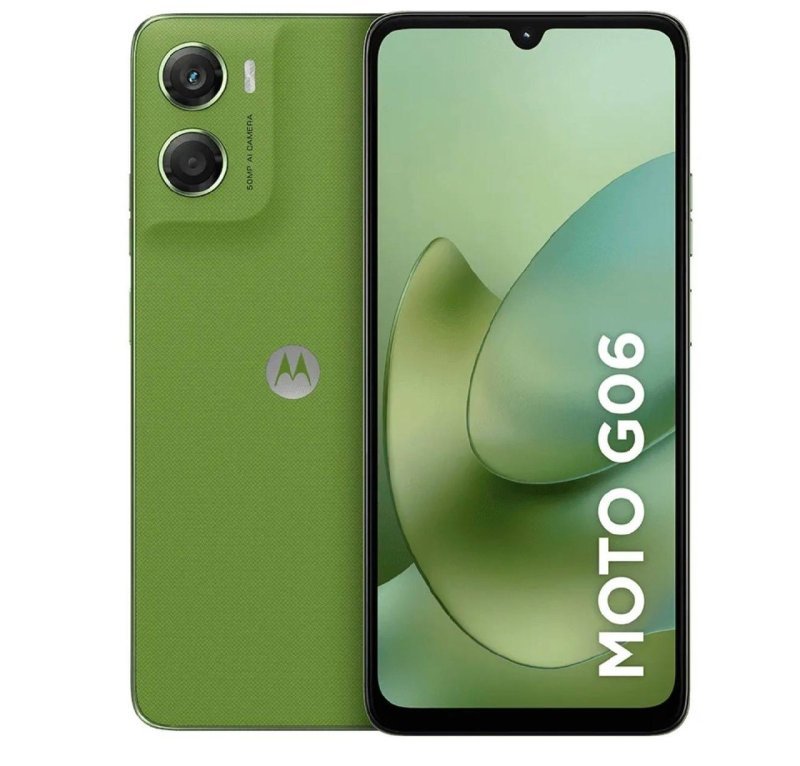 Motorola Moto G06 256GB 4GB RAM + 8GB RAM Boost Verde