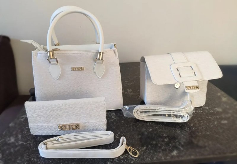 Kit Bolsa Selten Feminina 3 Peças