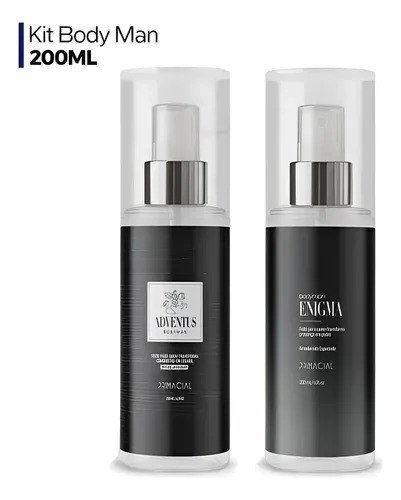 Kit Body Splash Masculino Adventus E Enigma 200ml